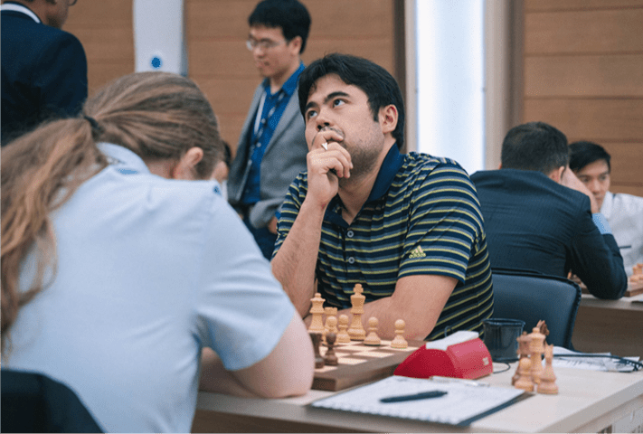 Nakamura, el gran eliminado en la segunda ronda foto: https://khantymansiysk2019.fide.com/en/