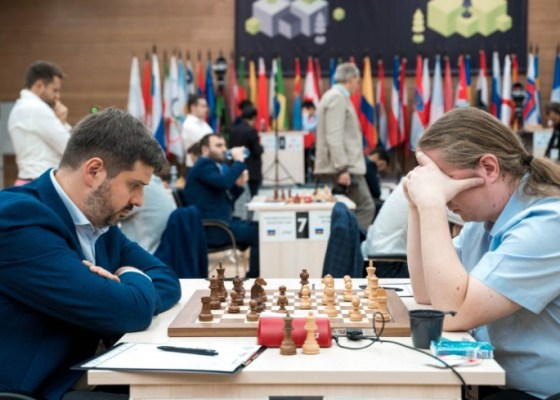 Un empate, entre lo más tenso hoy en Rusia foto: https://khantymansiysk2019.fide.com/en/