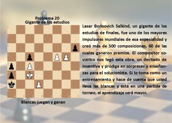 Blancas juegan y ganan