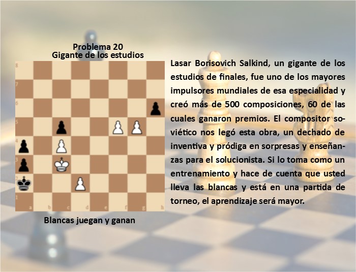 Blancas juegan y ganan