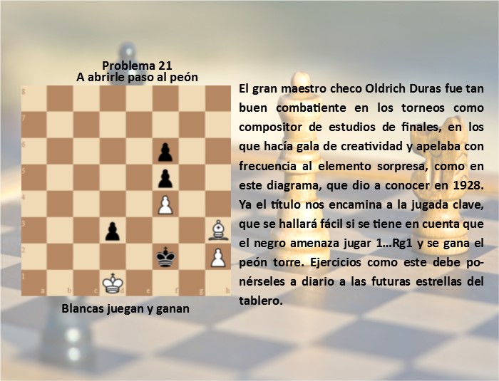 Blancas juegan y ganan