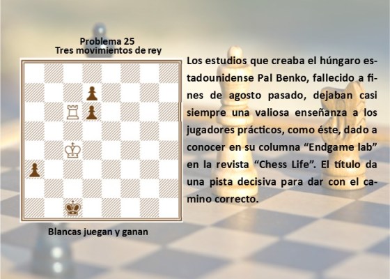 Blancas juegan y ganan