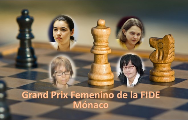 Aleksandra Goryachkina, Anna Muzychuk, Pía Cramling y Zhao Xue