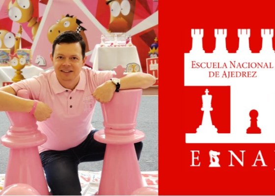 Rodrigo Alfonso Ferriz Barrios y logo Esnaj