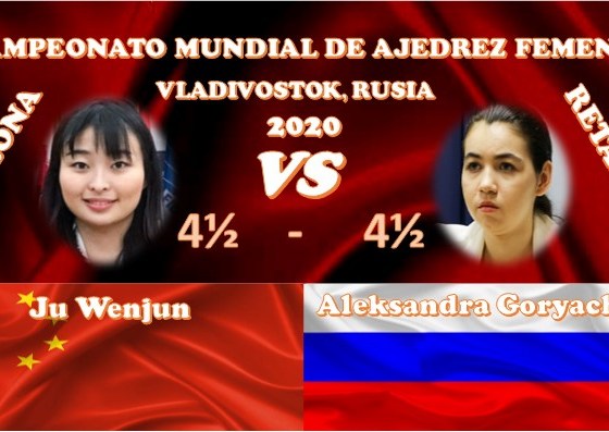 Campeonato Mundial de ajedrez femenil VLADIVOSTOK, RUSIA 2020 ronda 9