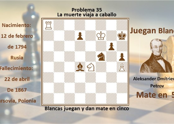 Blancas juegan y dan mate en cinco