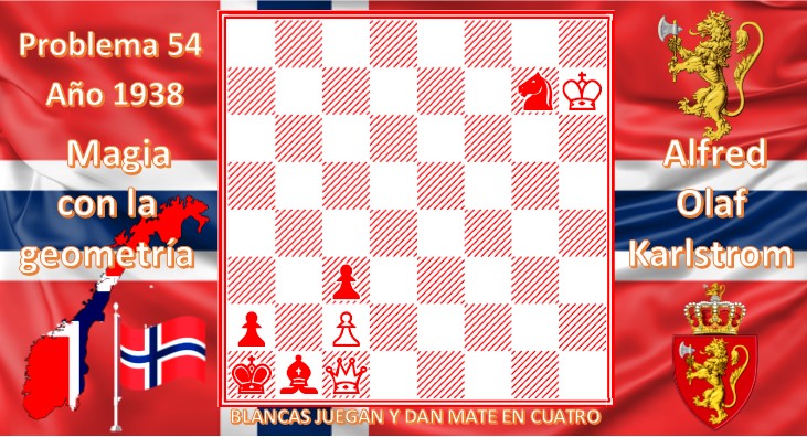 Problema 54 magia en la geometría Alfred Olaf Karlstrom