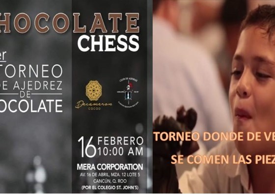 Torneo de chocolate Cancun