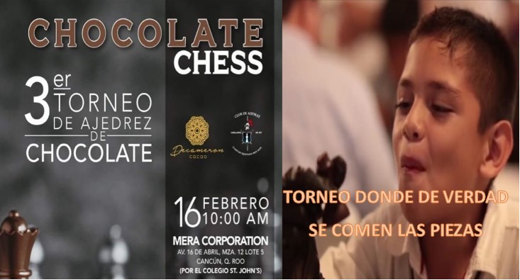 Torneo de chocolate Cancun