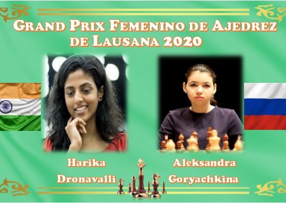 Harika Dronavalli y Aleksandra Goryachkina