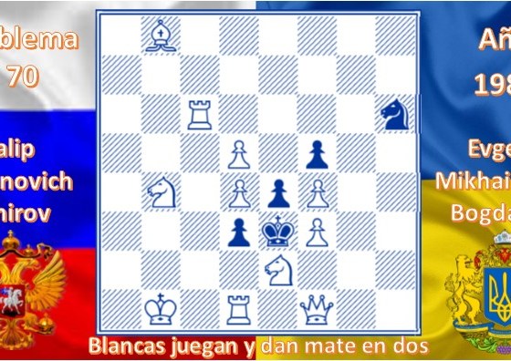 Problema 70 Talip Gasanovich Amirov y Evgeny Mikhailovich Bogdanov