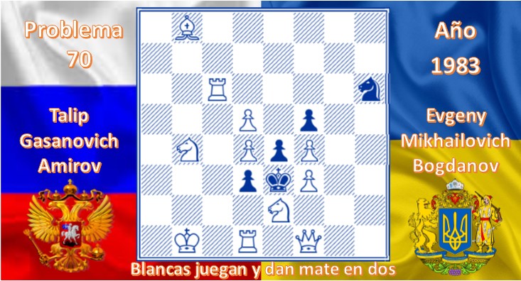 Problema 70 Talip Gasanovich Amirov y Evgeny Mikhailovich Bogdanov