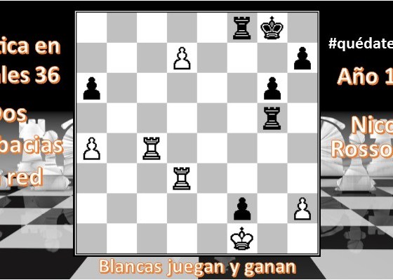 Diagrama 36 Nicolas Rossolimo vs Monson