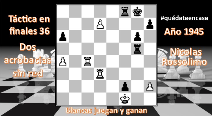 Diagrama 36 Nicolas Rossolimo vs Monson