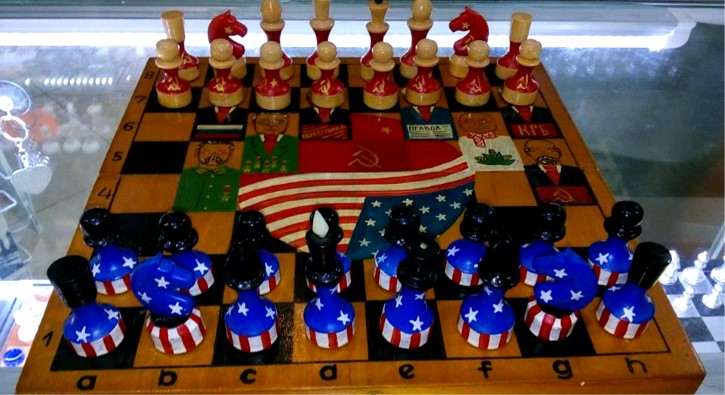 ajedrez rusia vs usa