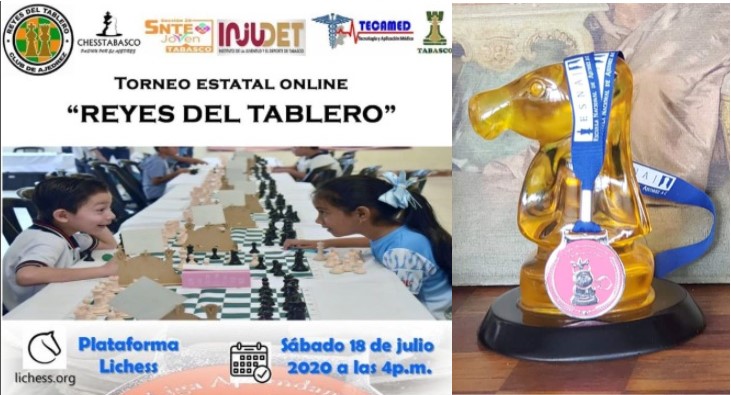 Torneo Estatal online infantil Tabasco