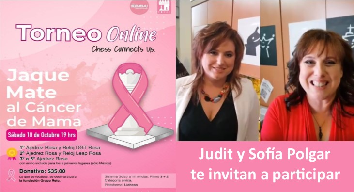 Torneo de ajedrez Jaque Mate al cancer de mama esnaj